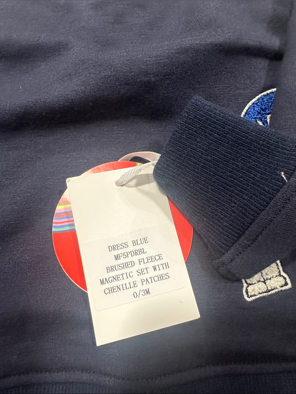 Magnetic Me Navy Astronaut Patch Sweatshirt - Picture 2 of 4